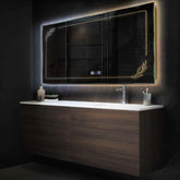 Espejo LED Rectangular | Botones táctiles | Función antivaho | Temperatura de color ajustable - Reyze Seria Good Vibes Model 1